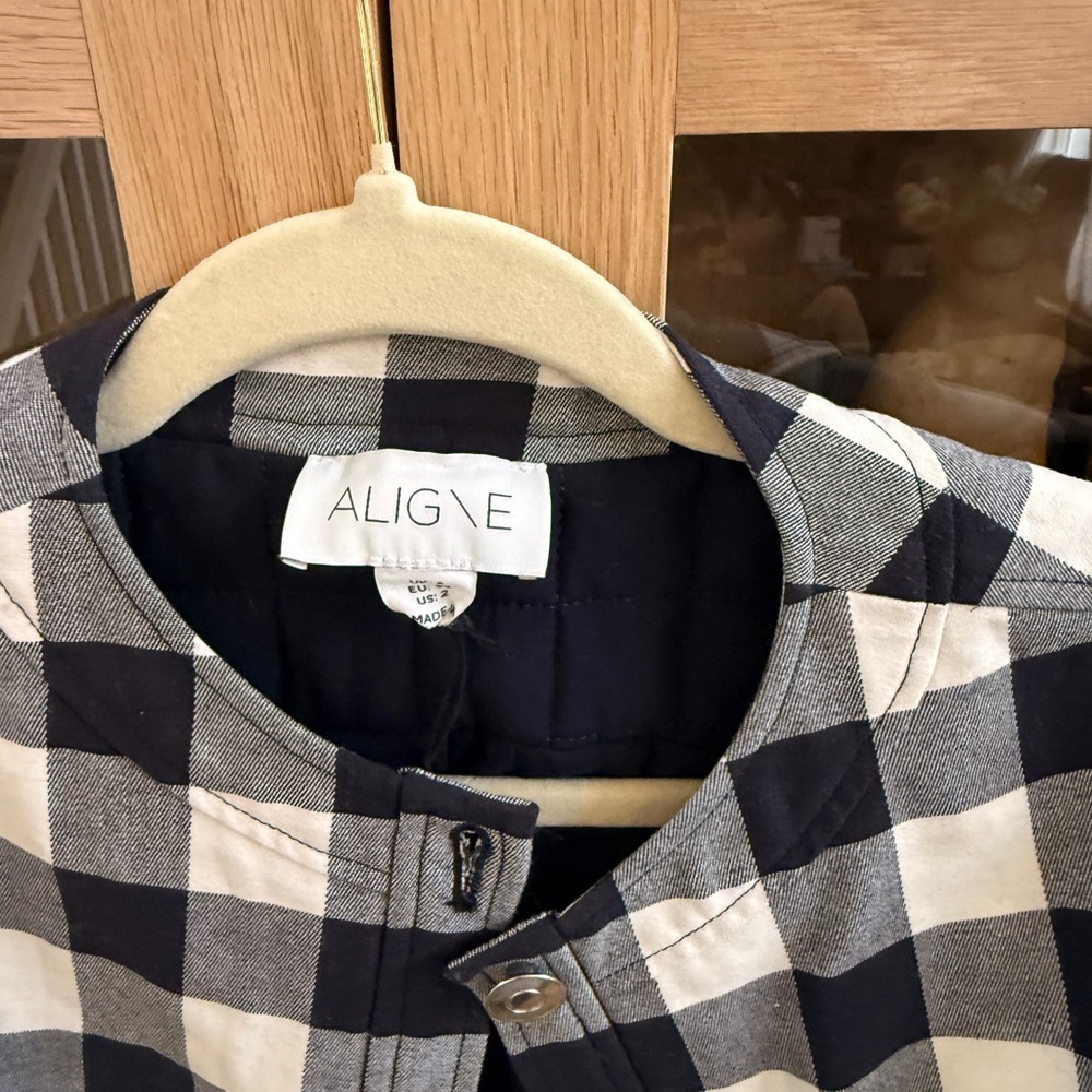 Aligne Nathan padded moto Jacket - image 5